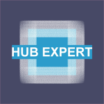 Логотип сервисного центра СЦ “HUB EXPERT”