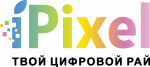 Логотип сервисного центра iPixel